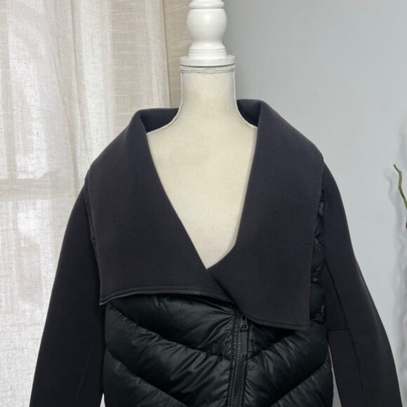Nike Tech Aeroloft Cape Jacket Black Down Filled Puffer 806397 Women's Size XL - Picture 3 of 7